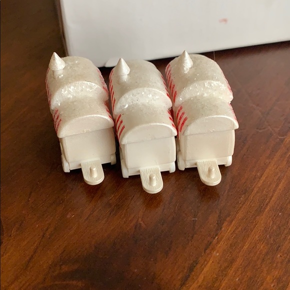 👙VTG. 3 Hallmark Merry Mini Train Car Express - Picture 2 of 7